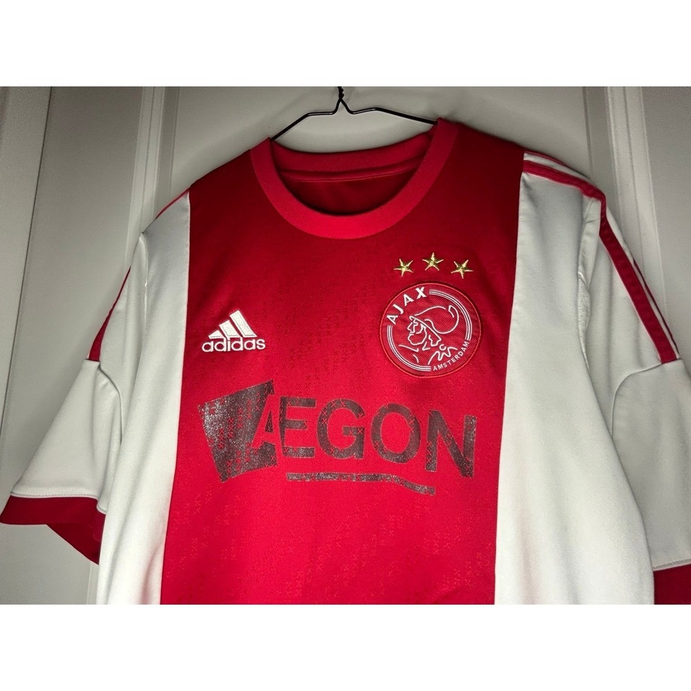 Vintage 2013 Adidas Ajax Amsterdam Home Soccer‎ Football Jersey No Flaws